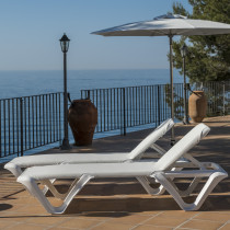 Шезлонг EVA PRO - Blanco Mate