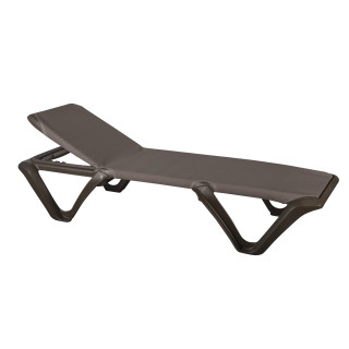 Шезлонг Eva Pro - PRESTIGE FRAME - Bronze