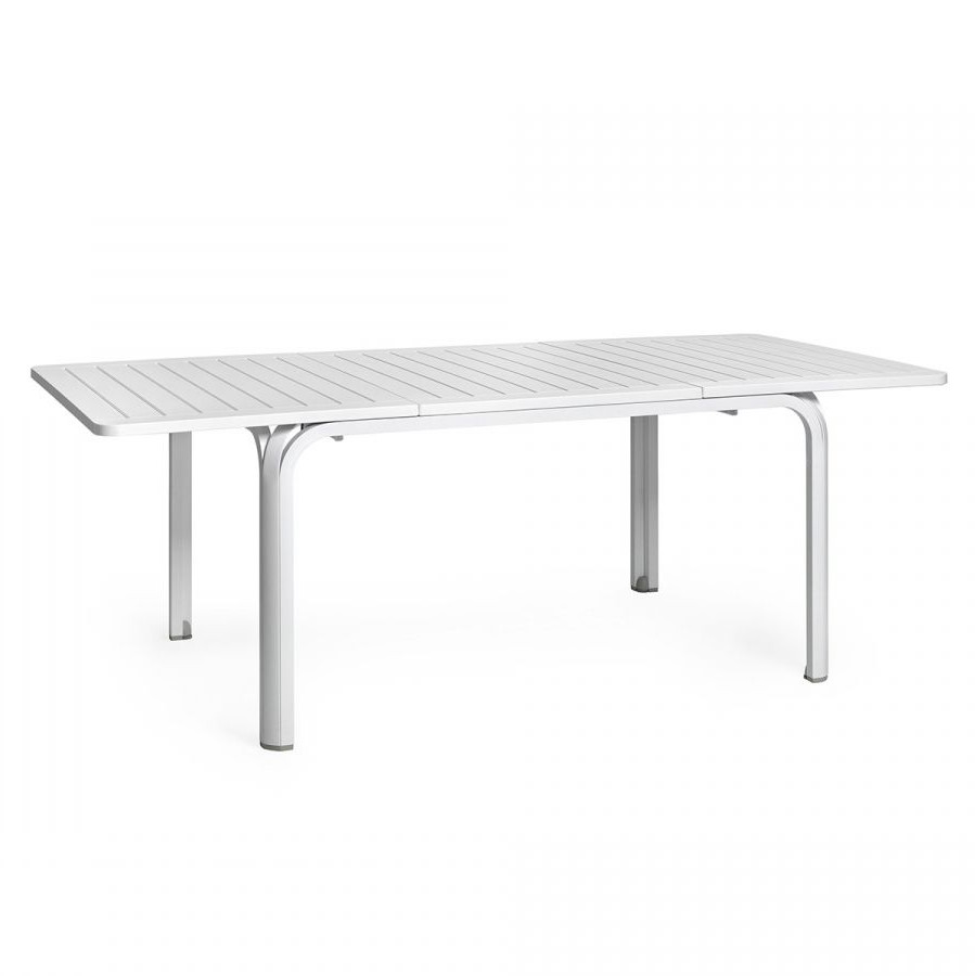 Стiл Alloro 140 Extensible Bianco Vern Bianco