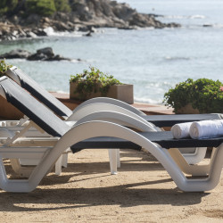 Шезлонг Carmen Dark