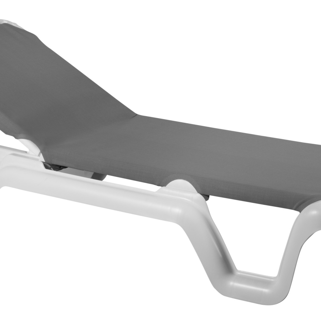 Шезлонг LOLA white