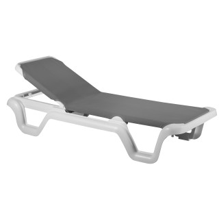 Шезлонг LOLA white