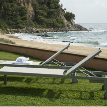 Шезлонг Olimpia with wheels