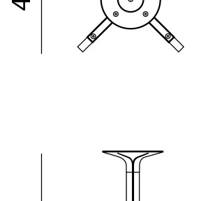 Base Frasca Mini Fix White