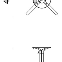 Base Frasca Mini Folding White