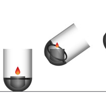 Gravity Candle 90 Black