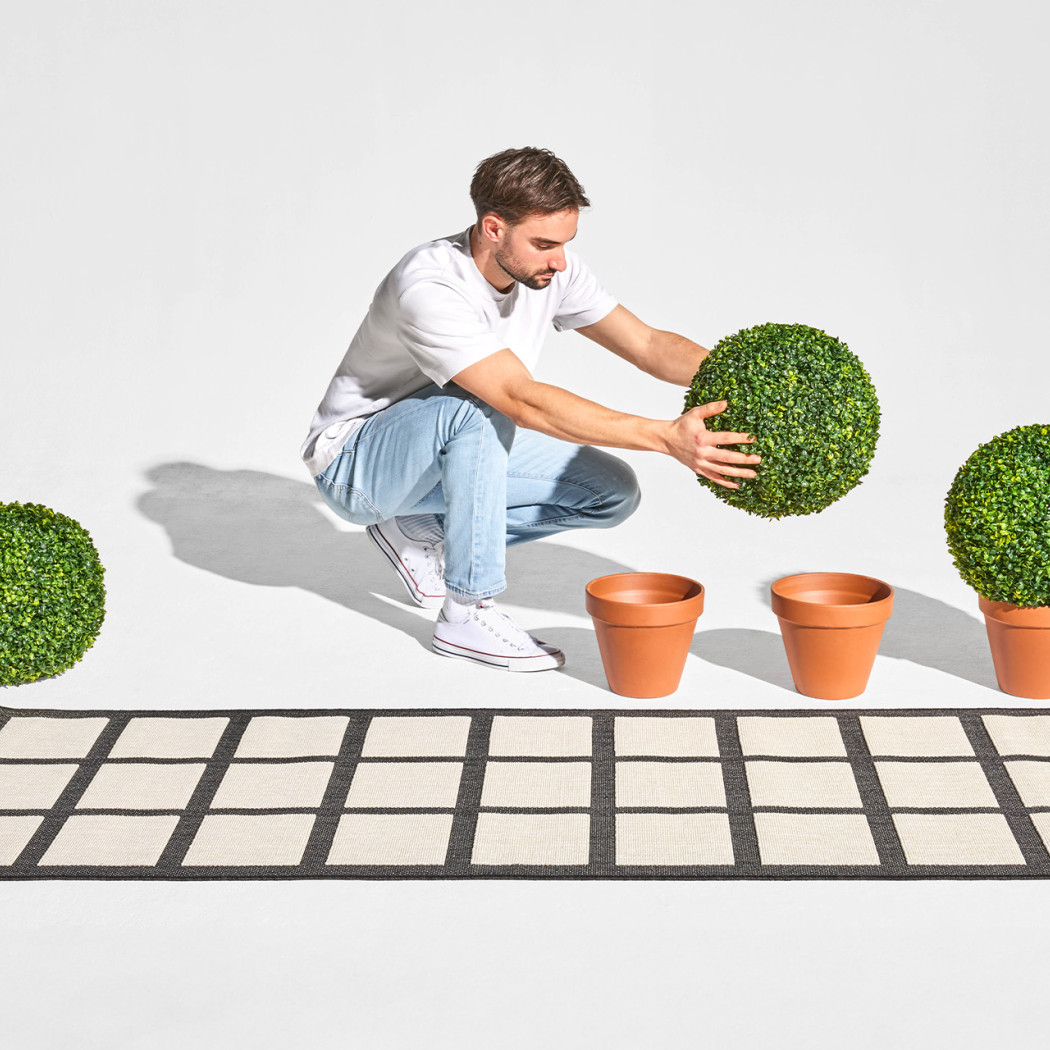 Carpretty Catwalk 80x200 Black/White