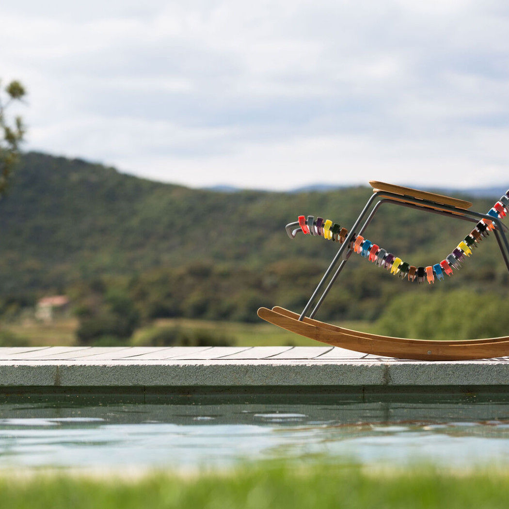 Крісло-гойдалка Click Rocking Chair Black