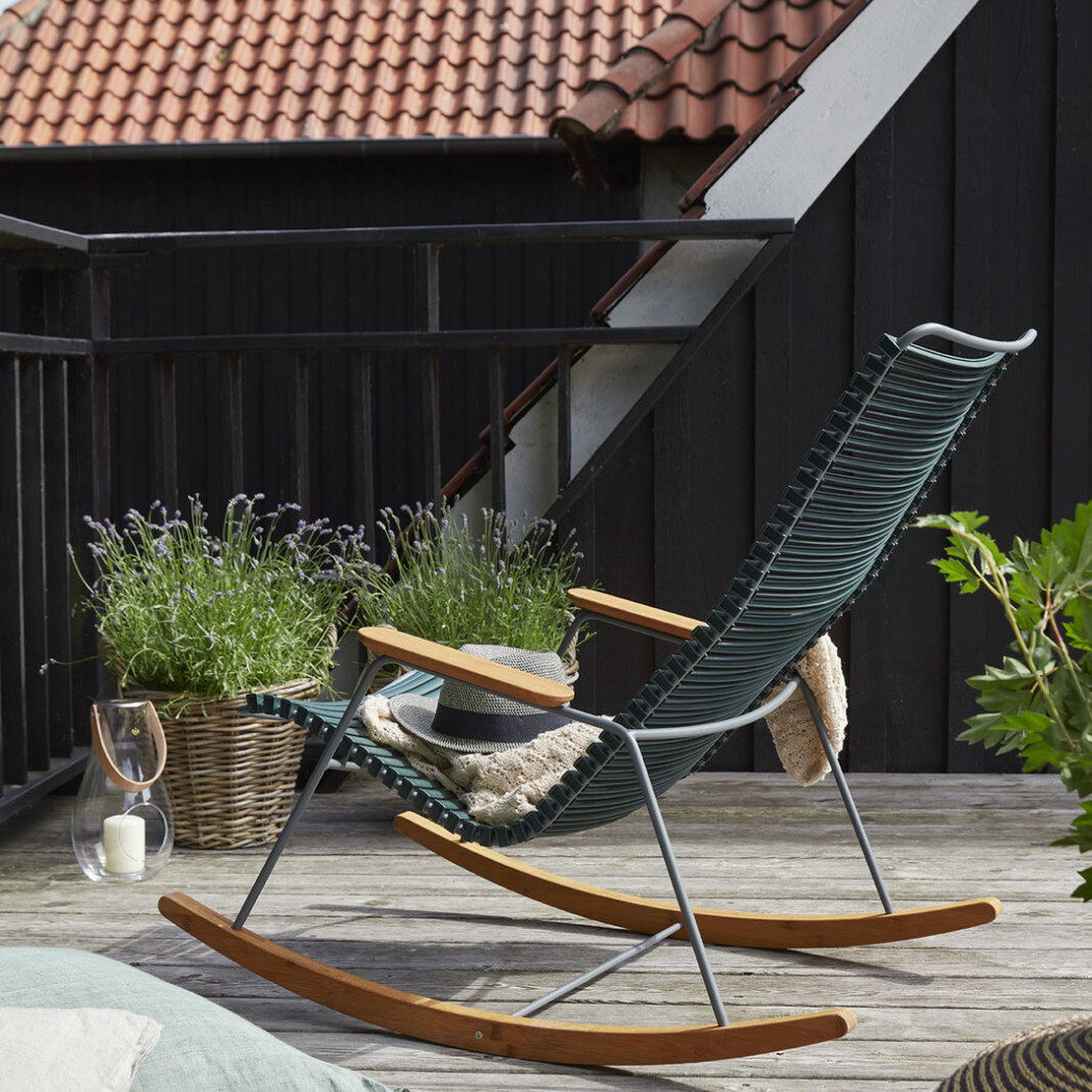 Крісло-гойдалка Click Rocking Chair Pigeon Blue