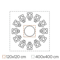 Вогнище Dewdrop XL