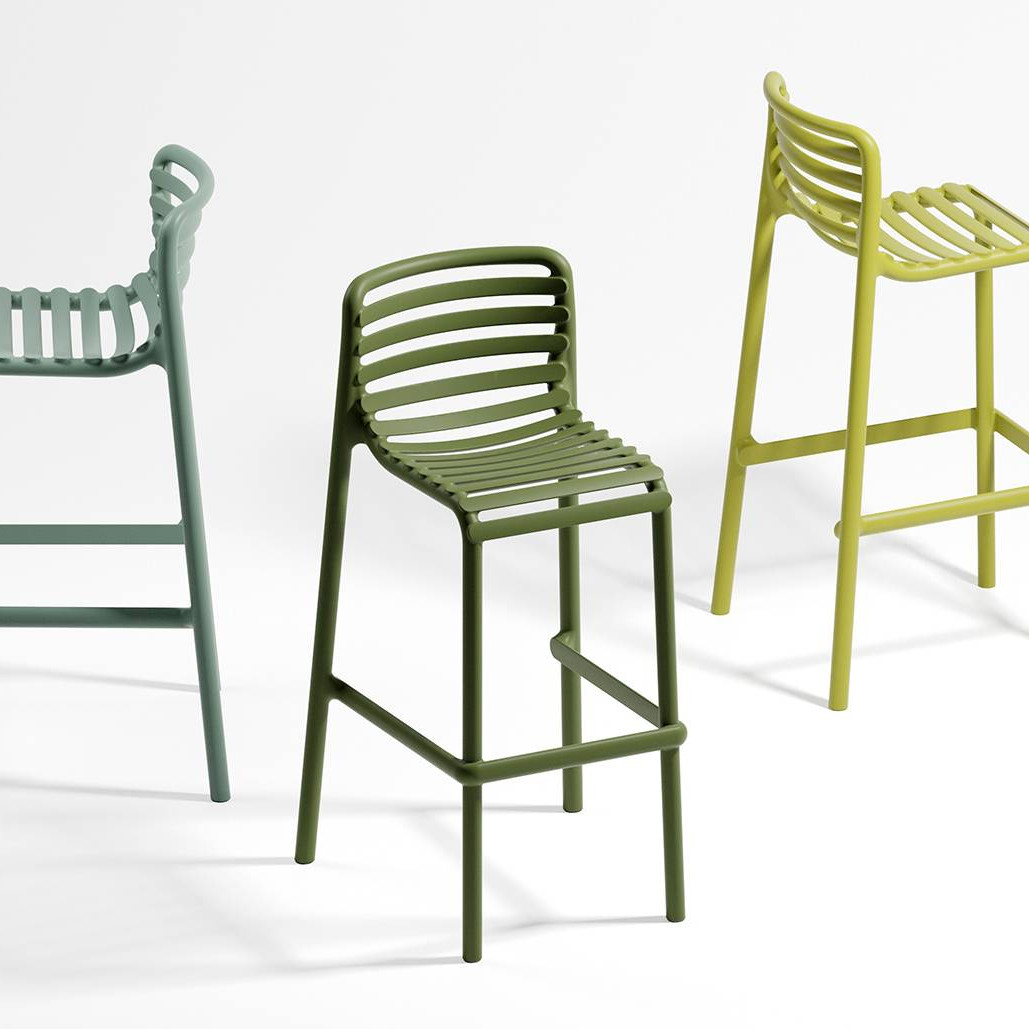 Барний стілець Doga Stool Antracite