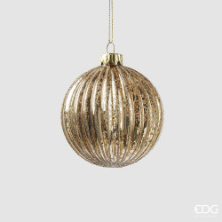 Новорічна іграшка Addobbo Palla Righe D8
