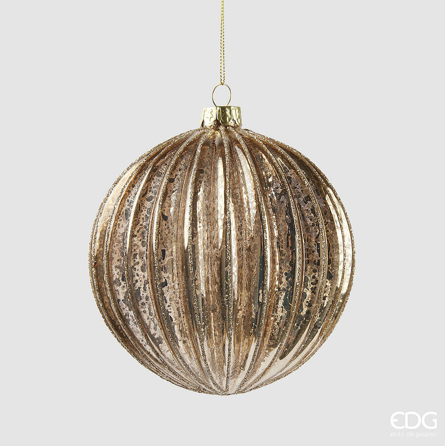 Новорічна іграшка Addobbo Palla Righe D12