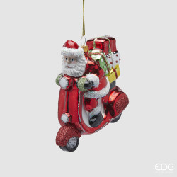 Новорічна іграшка Addobbo Babbo Scooter H10