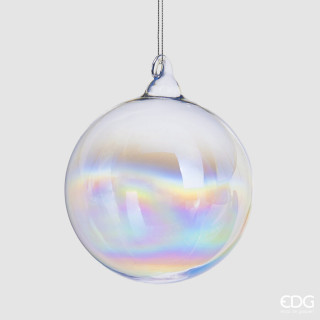 Новорічна іграшка Palla Vetro Iride D12