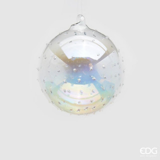 Новорічна іграшка Palla Vetro Mina Vagante D12