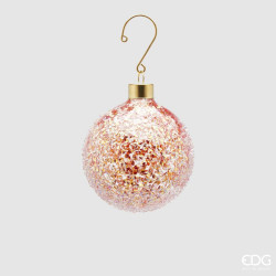 Новорічна іграшка Palla Vetro Citrus D8