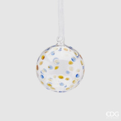 Новорічна іграшка Palla Vetro Drops D8