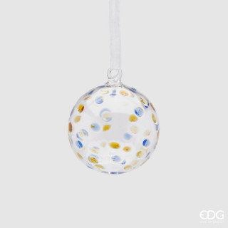 Новорічна іграшка Palla Vetro Drops D8