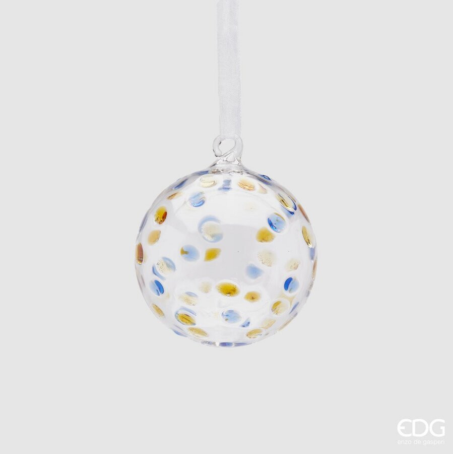 Новорічна іграшка Palla Vetro Drops D8
