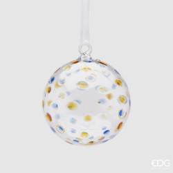Новорічна іграшка Palla Vetro Drops D10