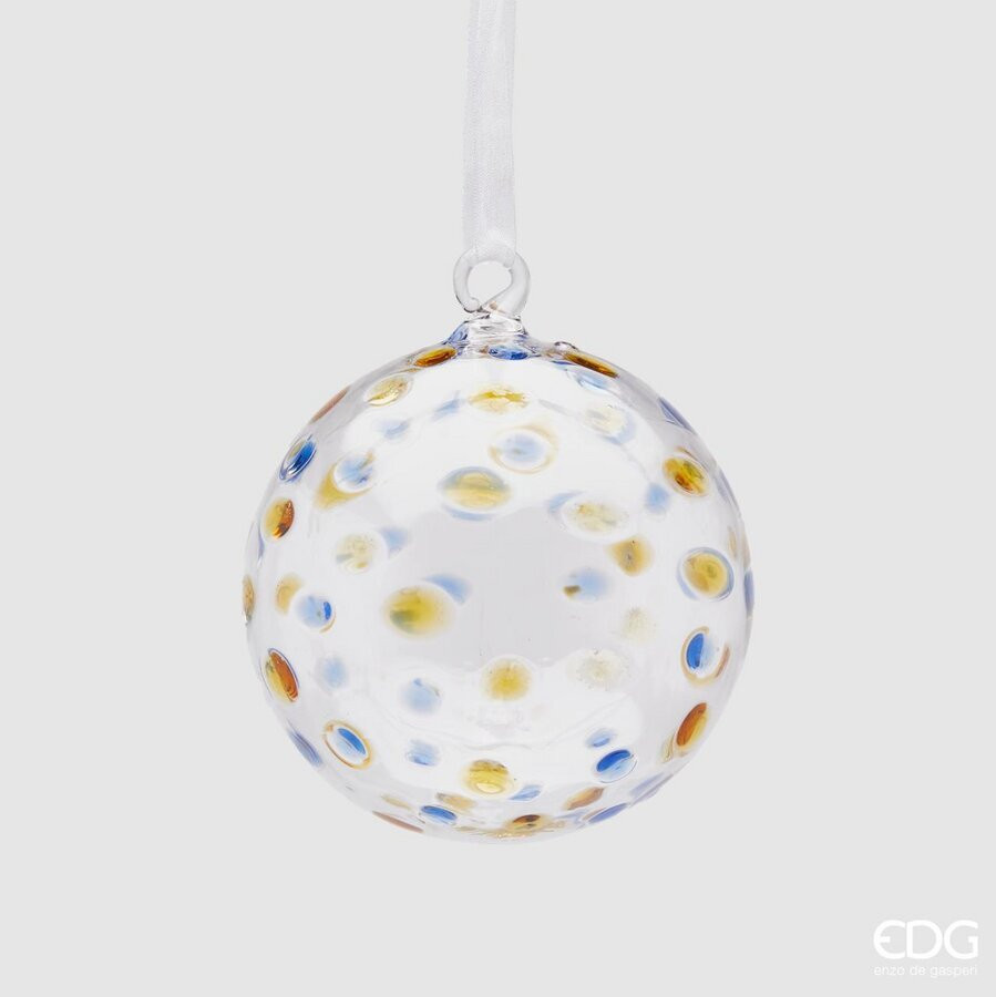 Новорічна іграшка Palla Vetro Drops D10