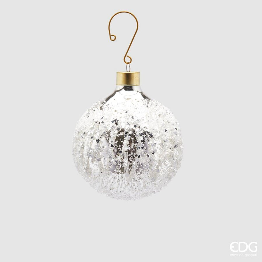 Новорічна іграшка Palla Vetro Stelline D8