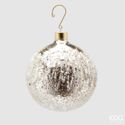 Новорічна іграшка Palla Vetro Stelline D12