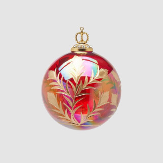 Новорічна іграшка Addobbo Palla Fiori D13 02