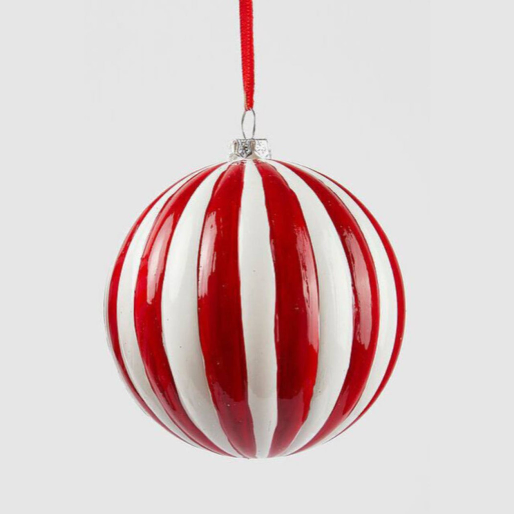 Новорічна іграшка Addobbo Palla Candy D10 02