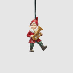 Новорічна іграшка Addobbo Gnomo H10 03