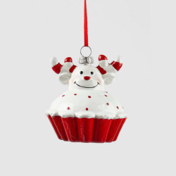 Новорічна іграшка Addobbo Cupcake H8 02