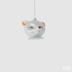 Новорічна іграшка Lupo Testa Vetro Р6