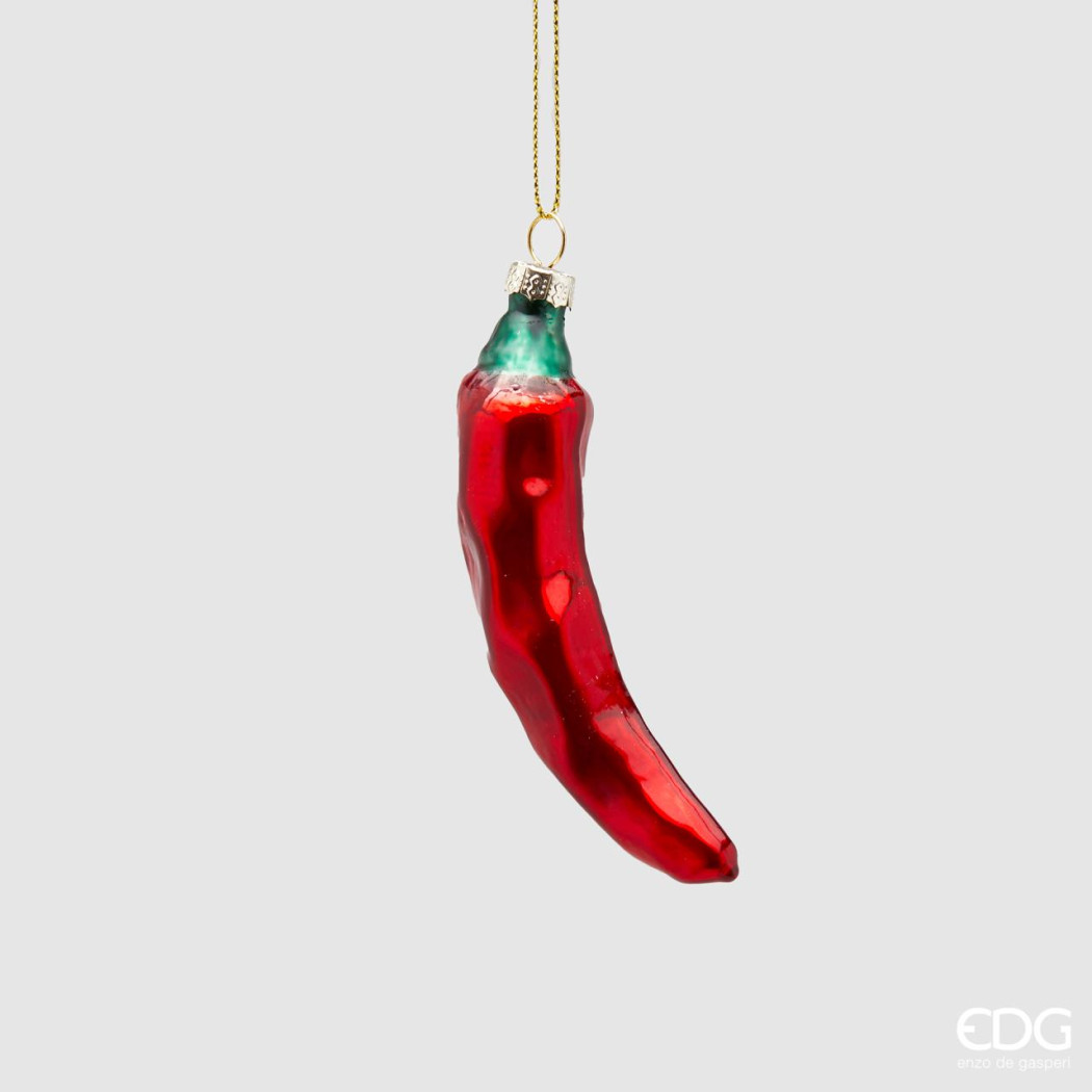 Новорічна іграшка Peperoncino Vetro  H11.5