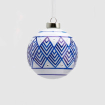 Новорічна іграшка Pallo Vetro Bell D10 02