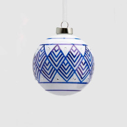 Новорічна іграшка Pallo Vetro Bell D10 02