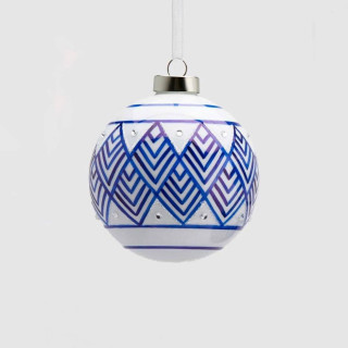 Новорічна іграшка Pallo Vetro Bell D10 02