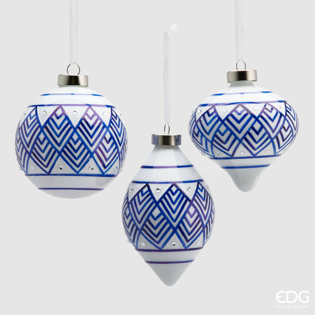 Новорічна іграшка Pallo Vetro Bell D10 02