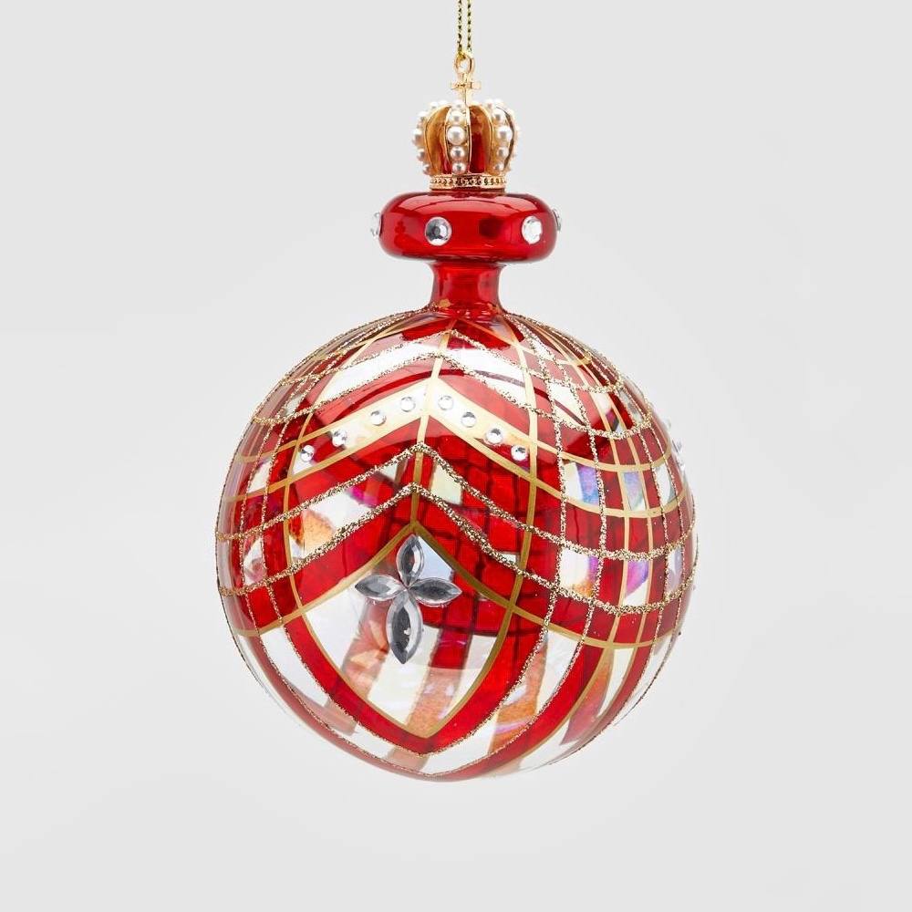 Новорічна іграшка Pallo Vetro Bell Deco H13 02