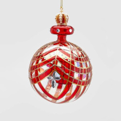 Новорічна іграшка Pallo Vetro Bell Deco H13 02