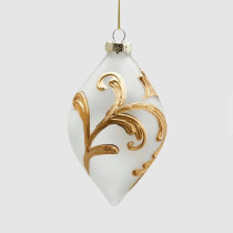 Новорічна іграшка Palla Vetro Rilievi D10 02