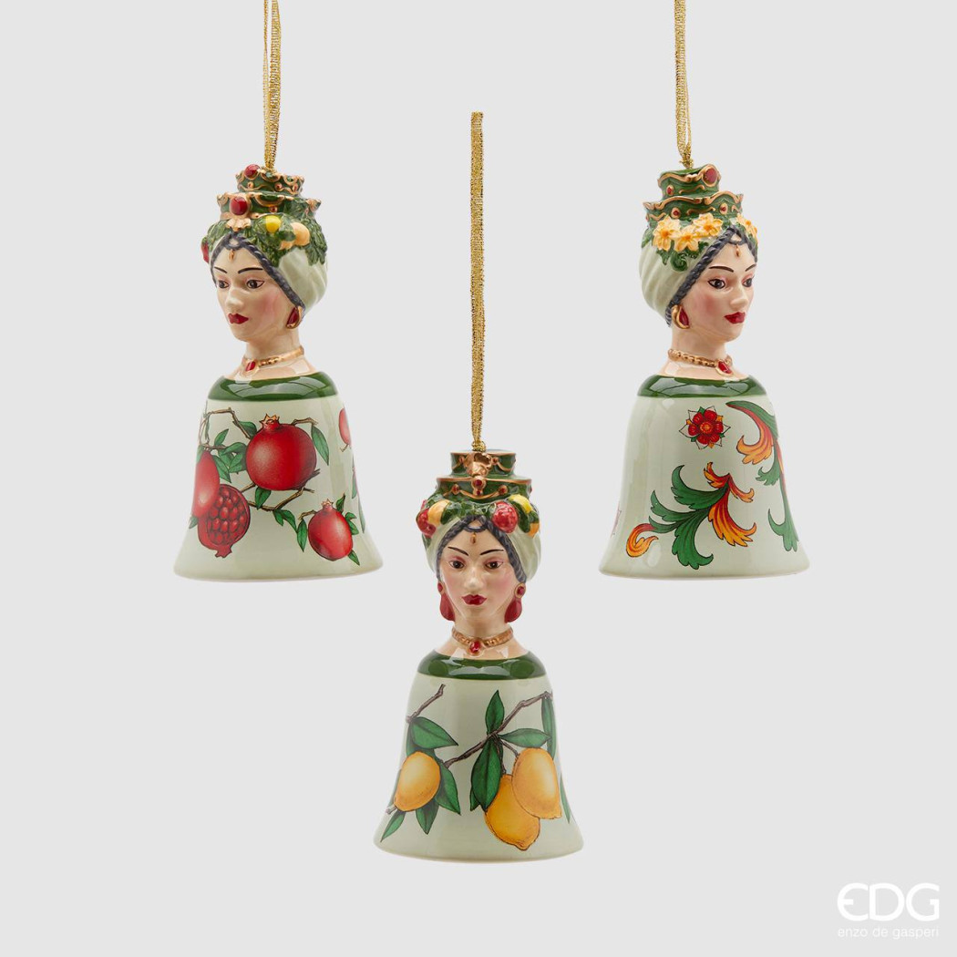 Новорічна іграшка Campana Sicily Green H13 05