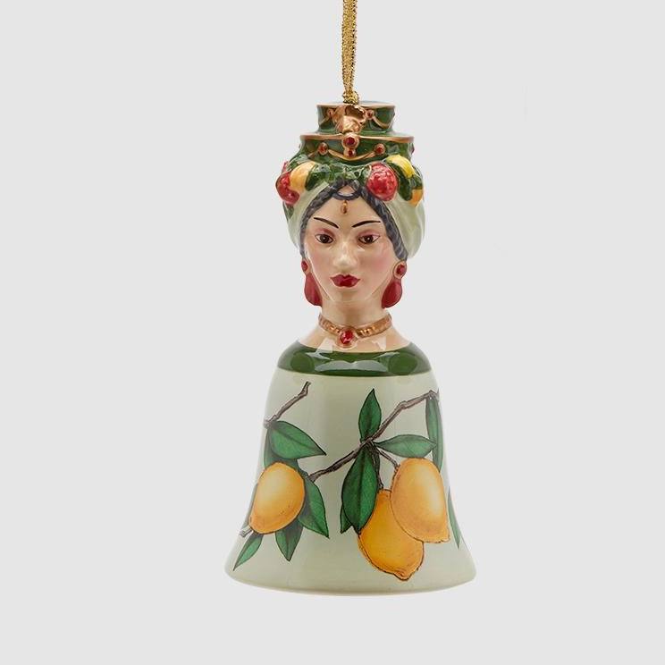 Новорічна іграшка Campana Sicily Green H13 05