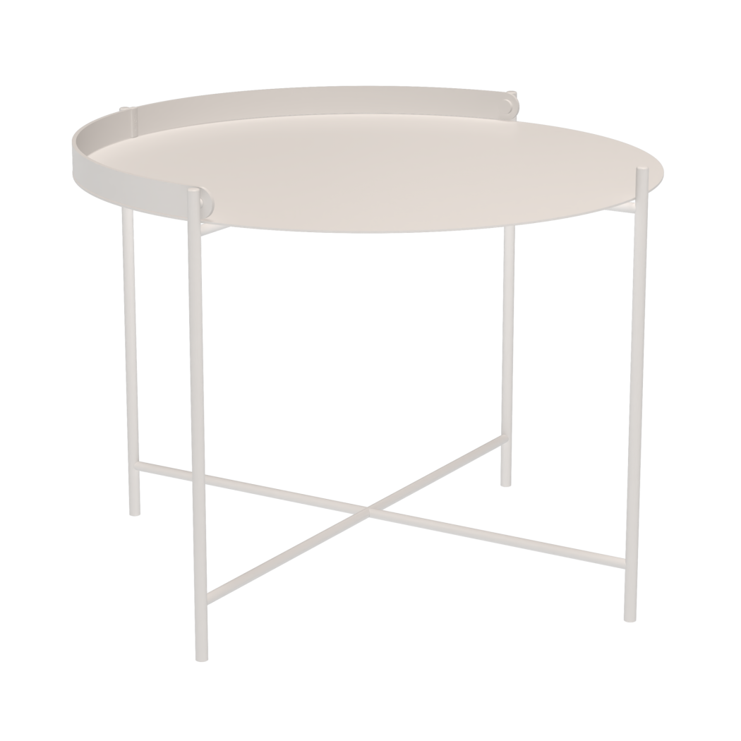 Столик Edge Ø65 Muted White