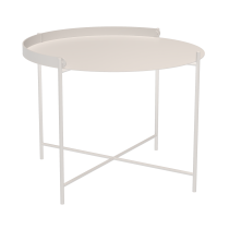 Столик Edge Ø65 Muted White