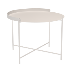 Столик Edge Ø65 Muted White