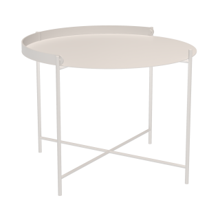 Столик Edge Ø65 Muted White