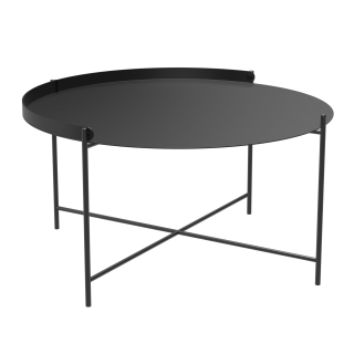 Столик Edge Ø76 Black