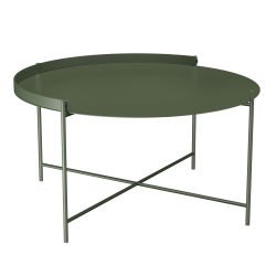 Столик Edge Ø76 Olive Green