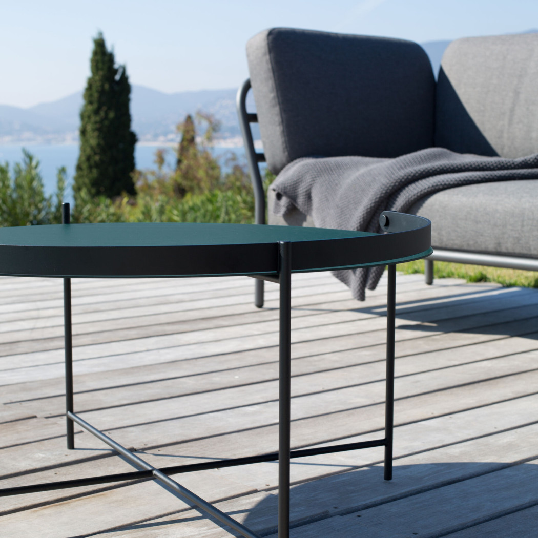 Столик Edge Ø65 Olive Green